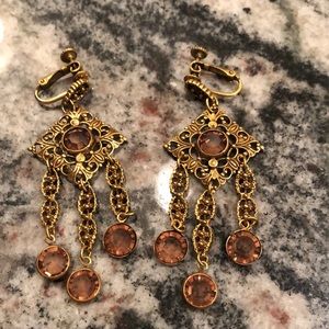 Vintage chandelier earrings